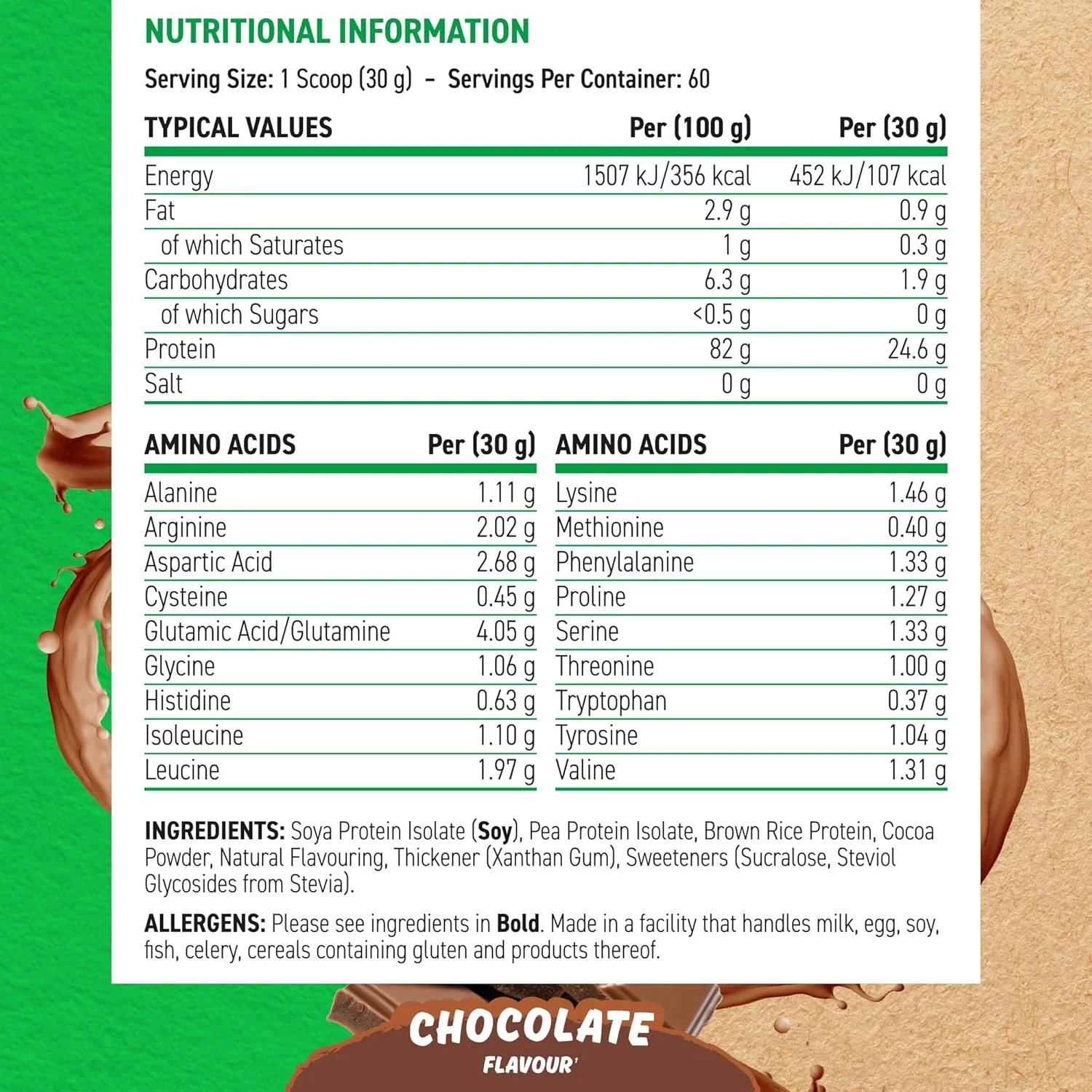 Applied Nutrition - Critical Plant Protein, 450 g - Image 4