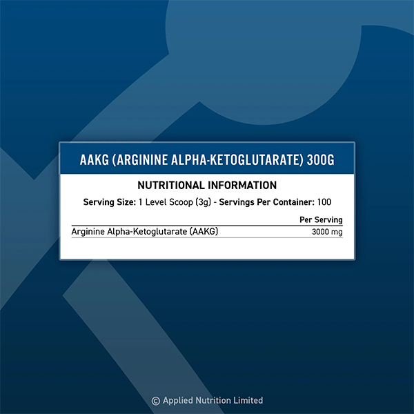 Applied Nutrition - AAKG, 300g - Image 2