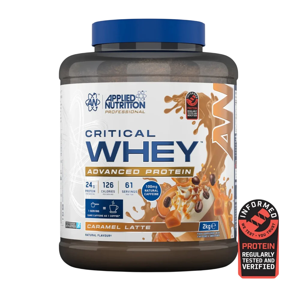 Applied Nutrition – Critical Whey Protein, 2kg - Caramel Late