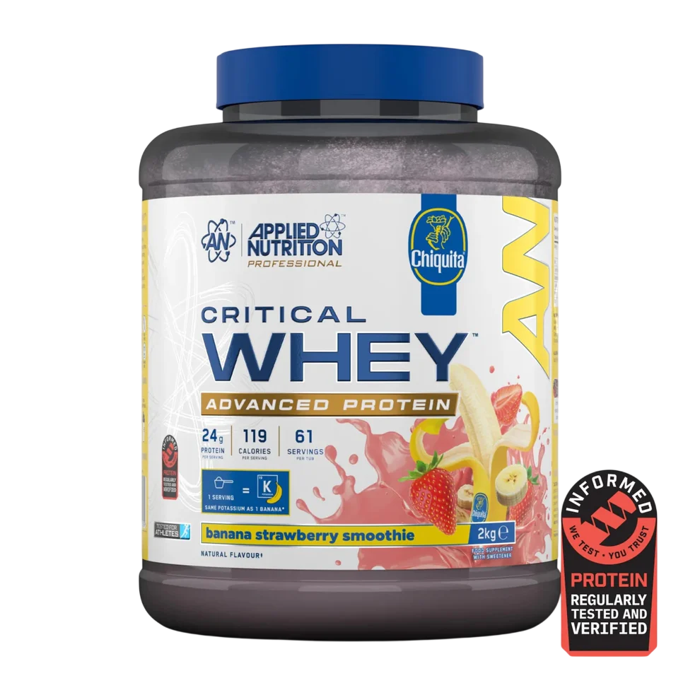 Applied Nutrition – Critical Whey Protein, 2kg - Chiquita Banana