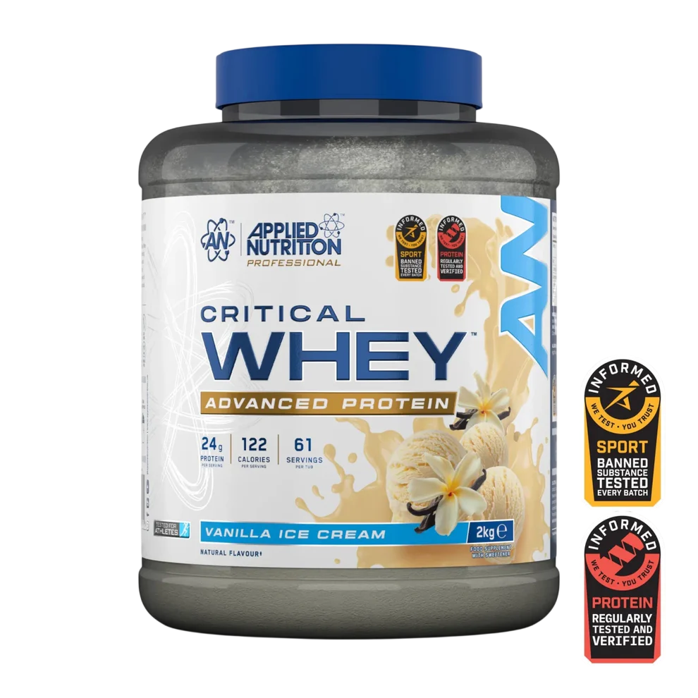 Critical Whey Protein, 2kg - Vanilla Ice Cream