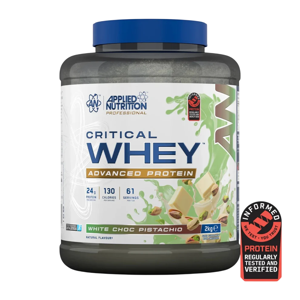 Critical Whey Protein, 2kg - White Choc Pistachio