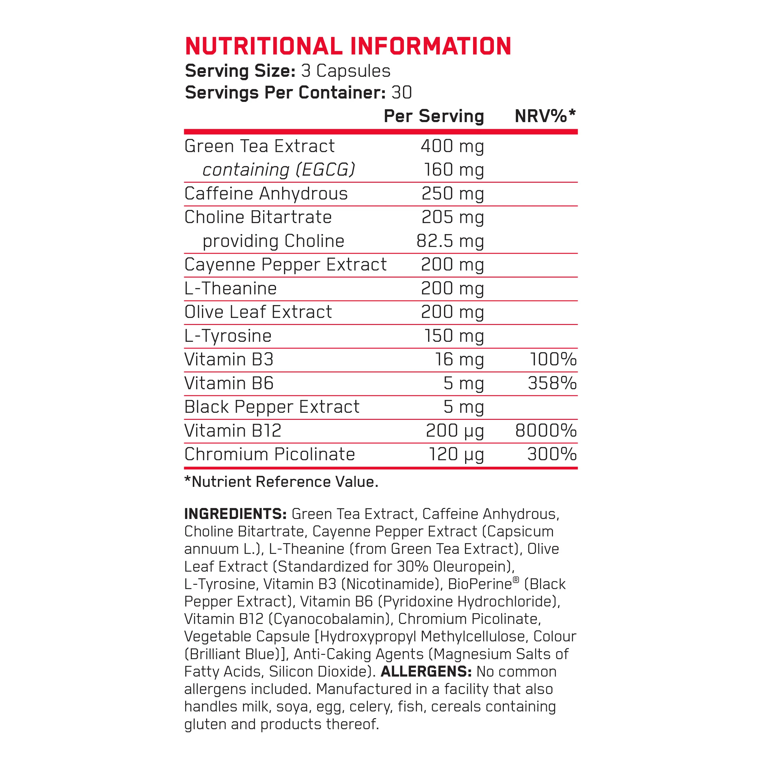 Shred X Ultimate Fat Burner Capsules - Image 2