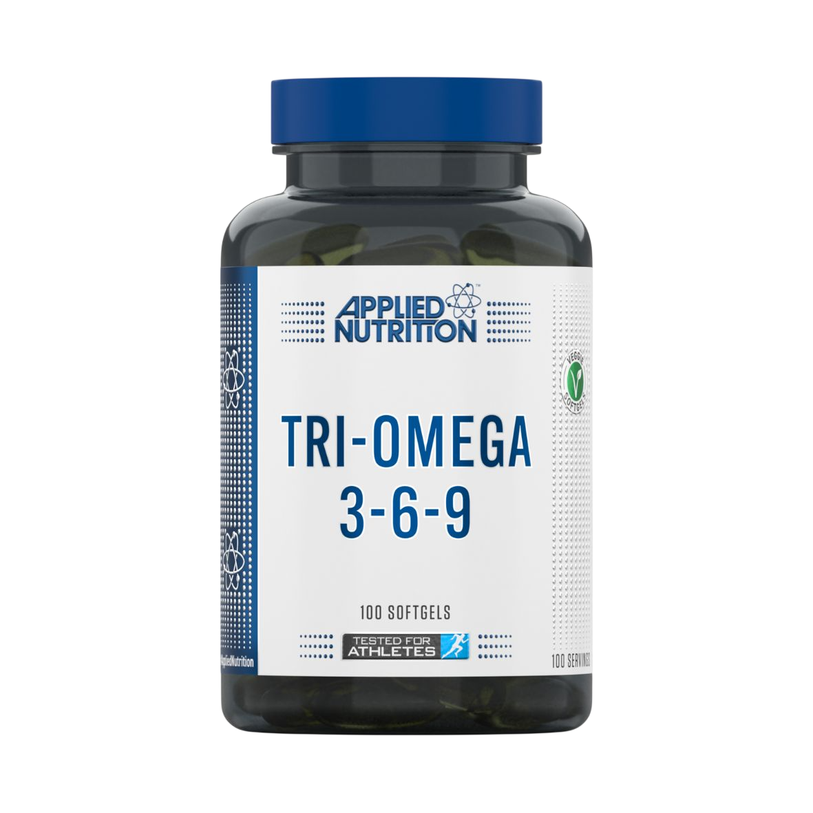 Applied Nutrition – Tri-Omega 3-6-9, 100 softgels